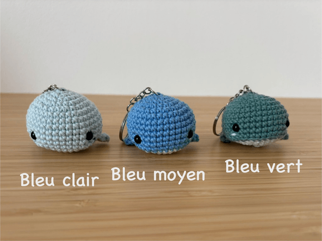 Porte-clé Baleine
