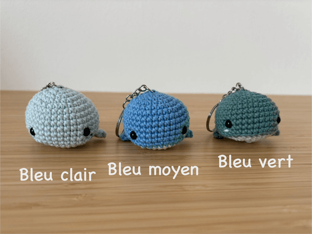 Porte-clé Baleine